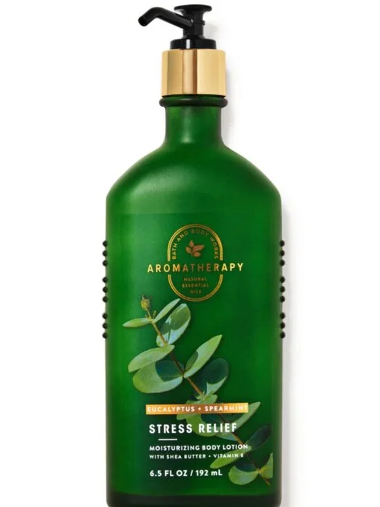 Aromatherapy Eucalyptus Spearmint Stress Relief Moisturizing Body Lotion - Picture 2 of 2